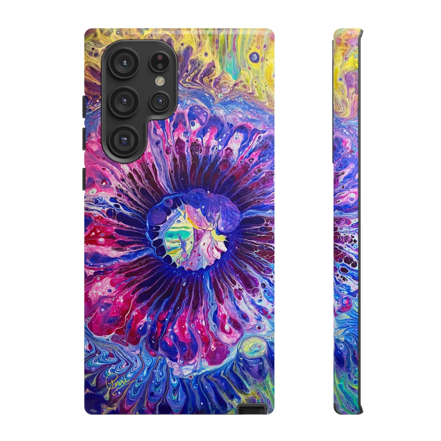 Psychedelia Flower - Arty Tough Case iPhone