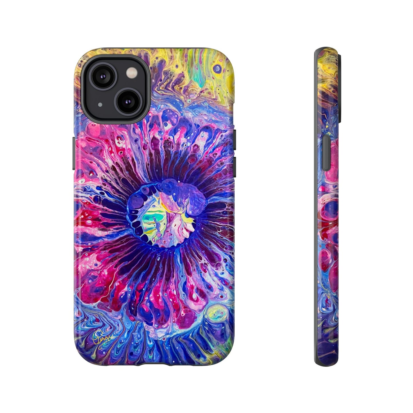 Psychedelia Flower - Arty Tough Case iPhone