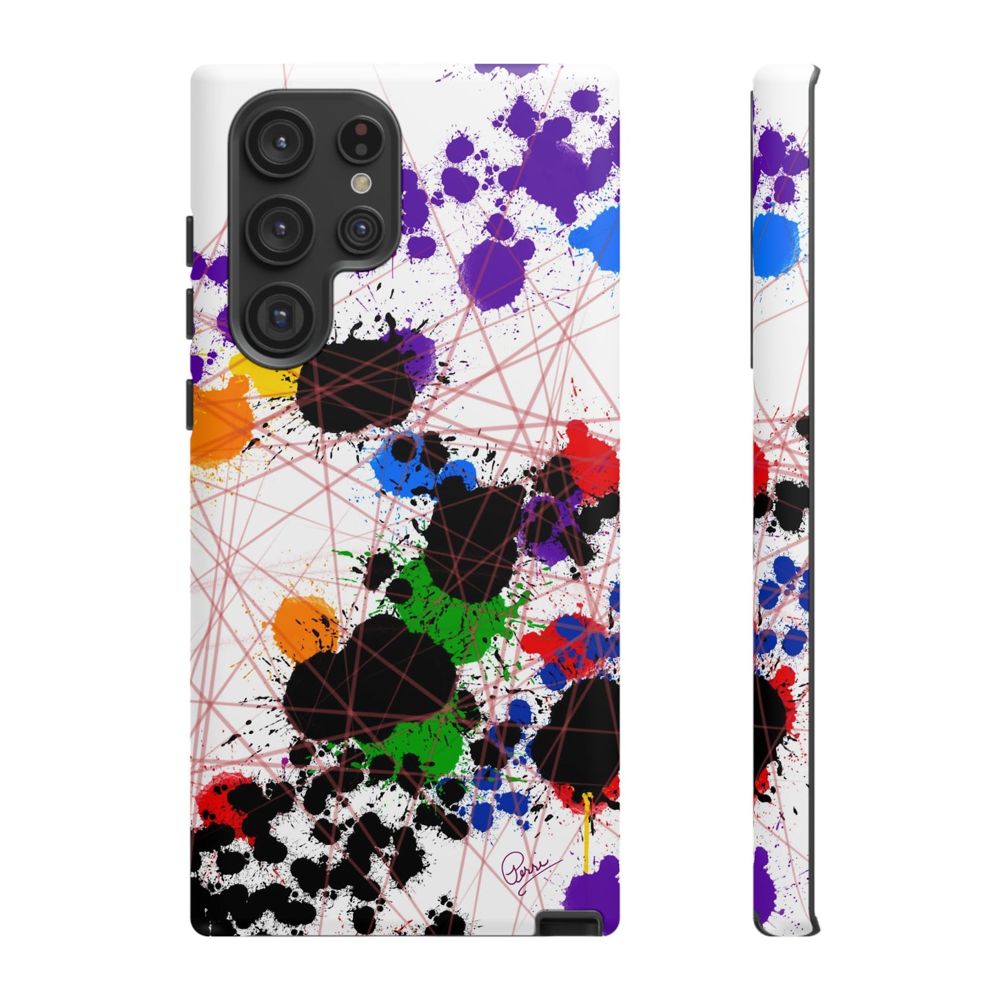 Color Connection - Arty Tough Case iPhone