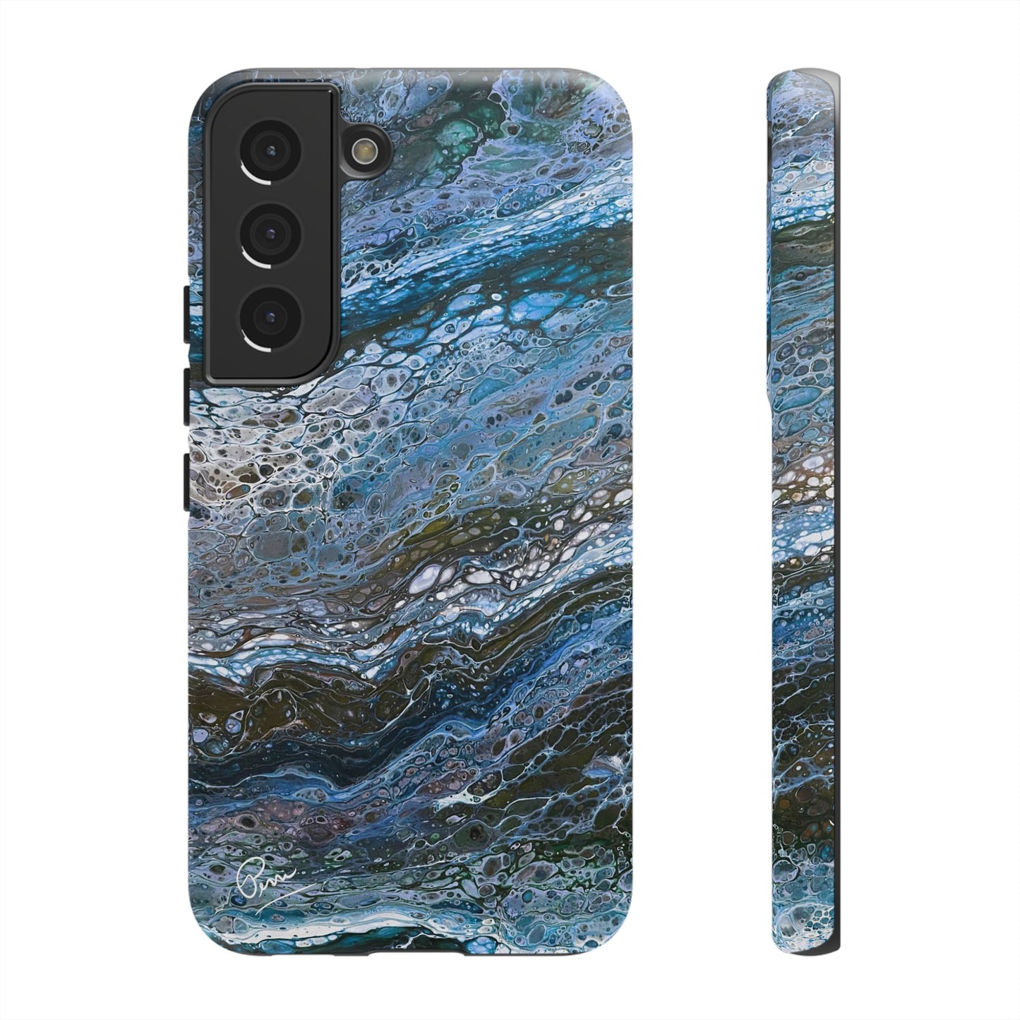 Blue Waves - Arty Tough Case iPhone