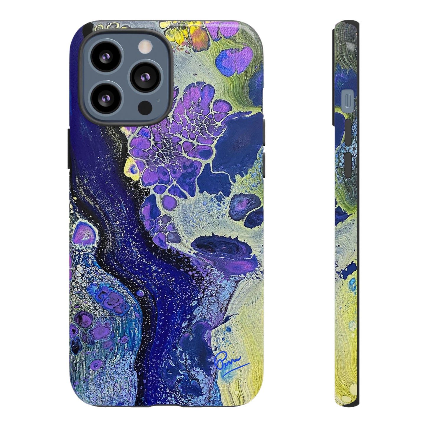 "Moon Flower" Arty Tough Case iPhone