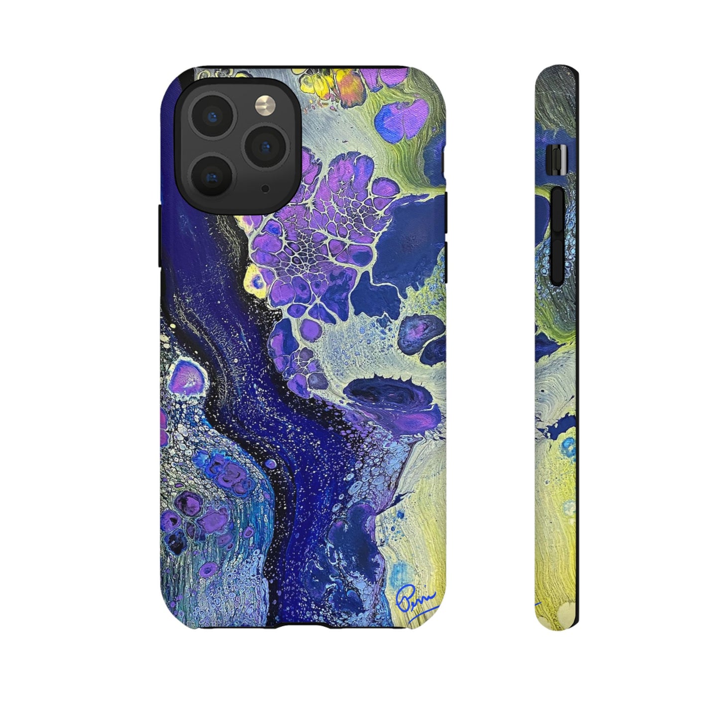 "Moon Flower" Arty Tough Case iPhone