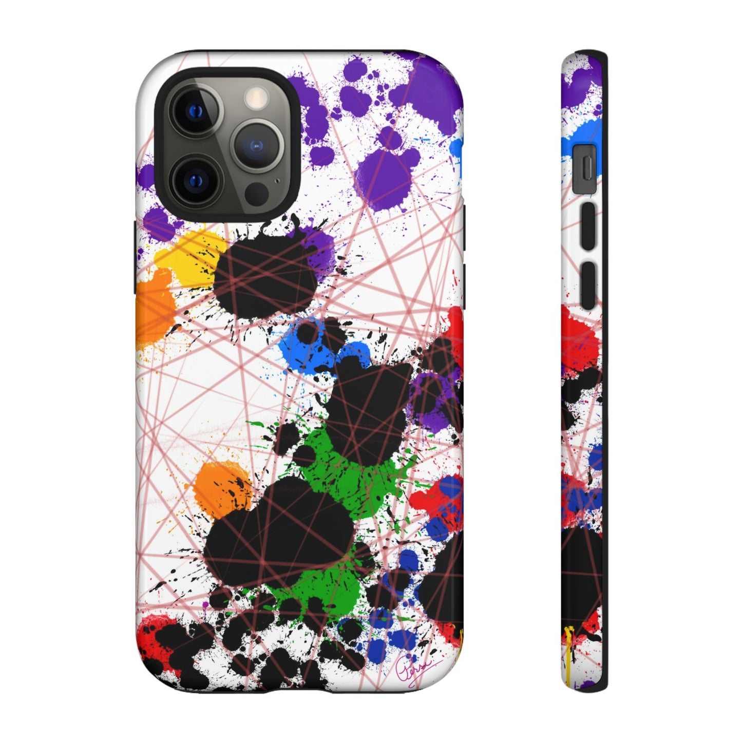 Color Connection - Arty Tough Case iPhone