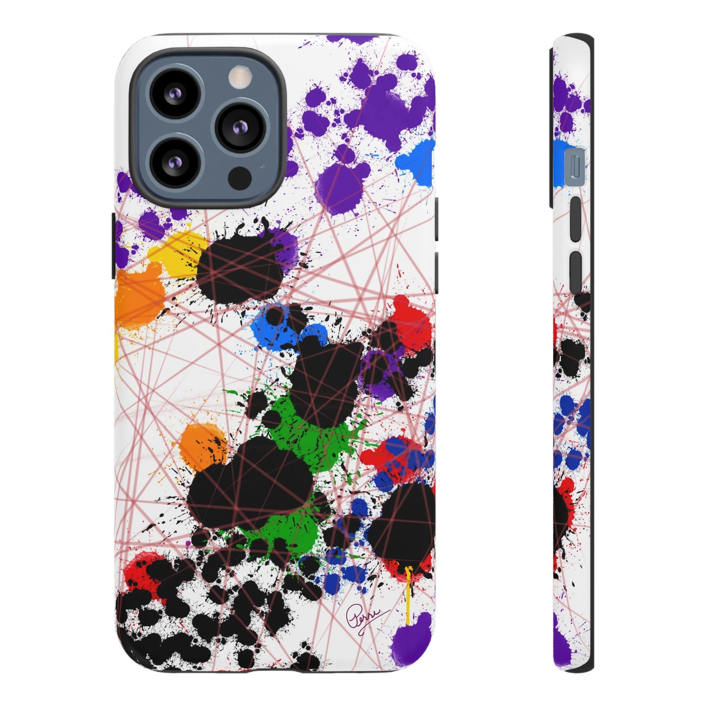 Color Connection - Arty Tough Case iPhone