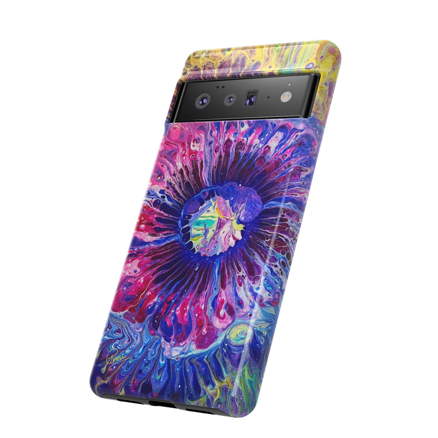 Psychedelia Flower - Arty Tough Case iPhone