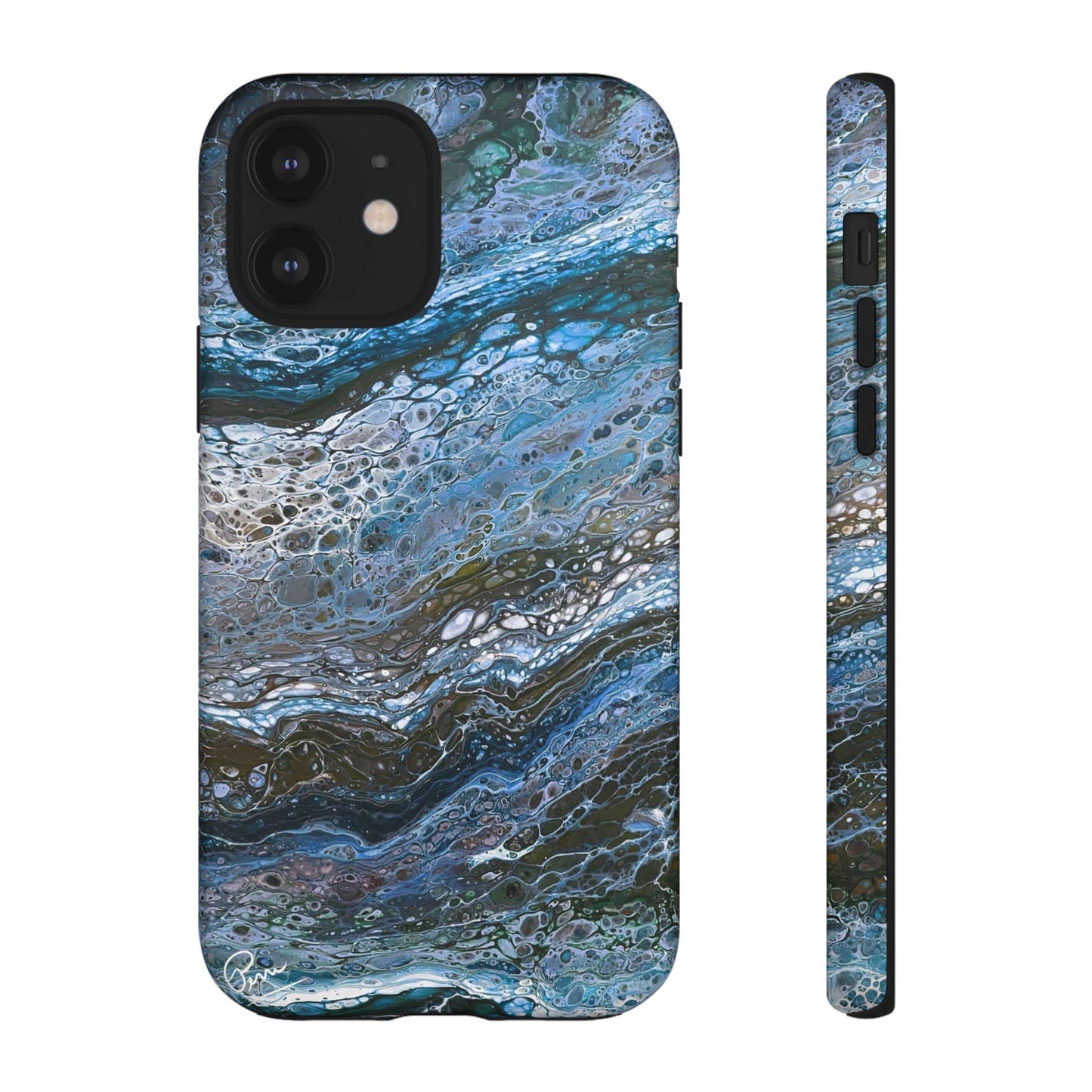 Blue Waves - Arty Tough Case iPhone