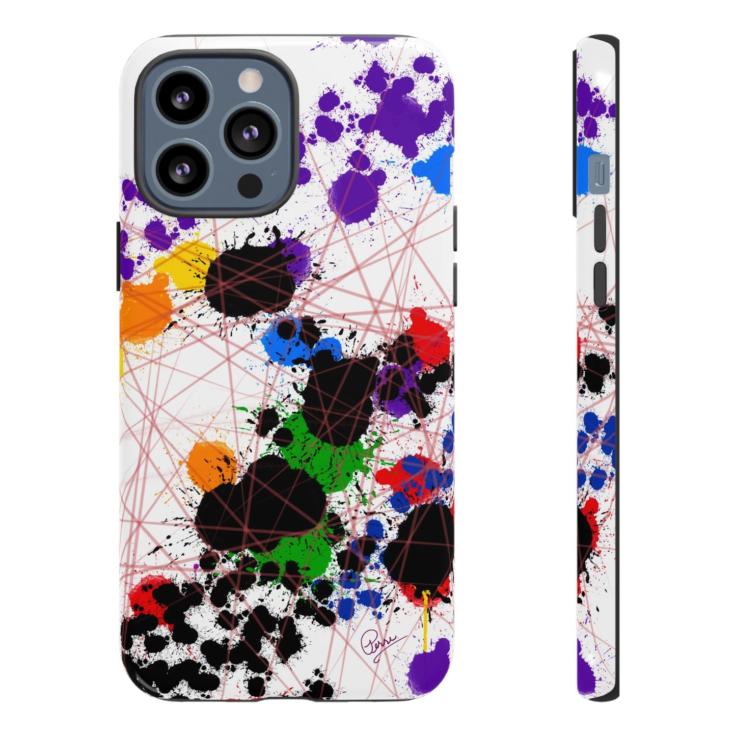 Color Connection - Arty Tough Case iPhone