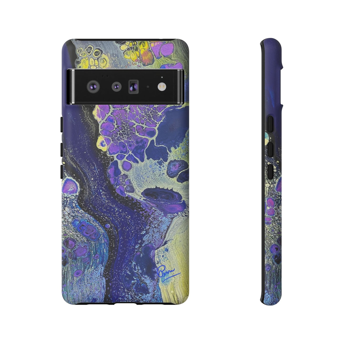 "Moon Flower" Arty Tough Case iPhone