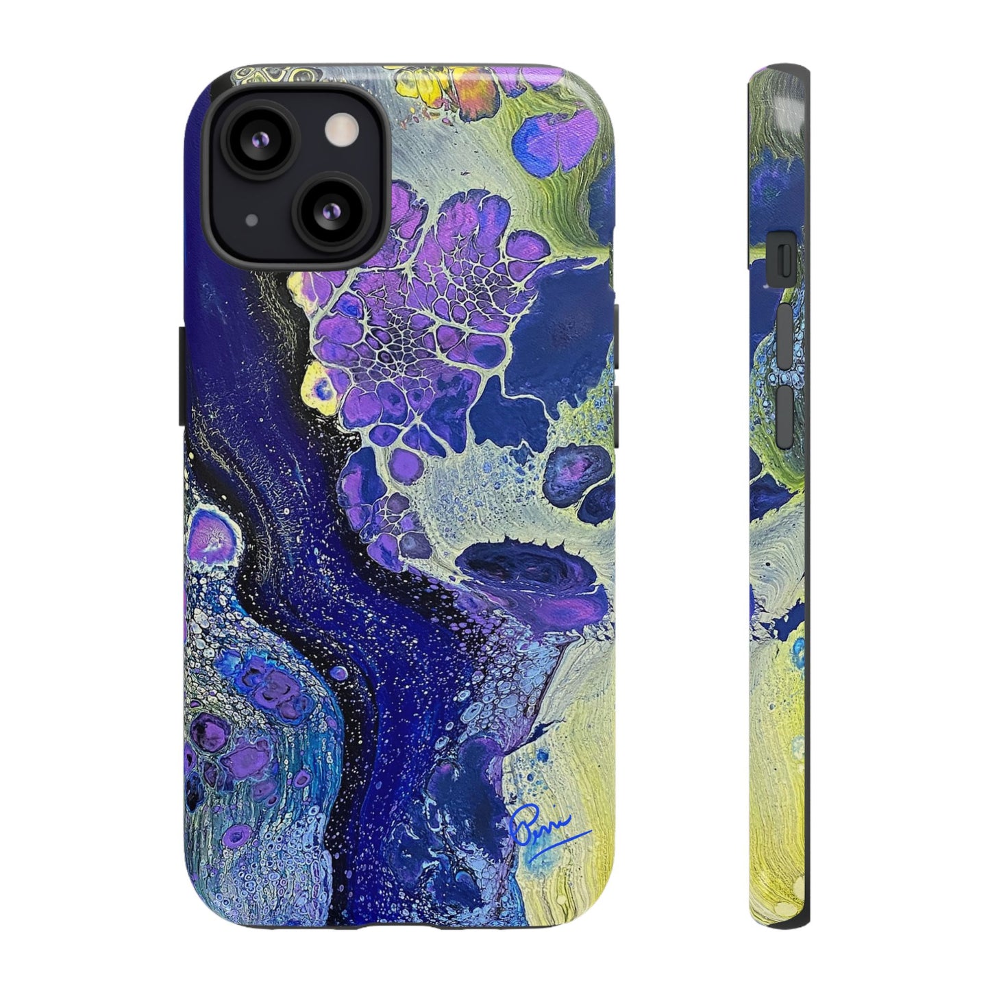 "Moon Flower" Arty Tough Case iPhone