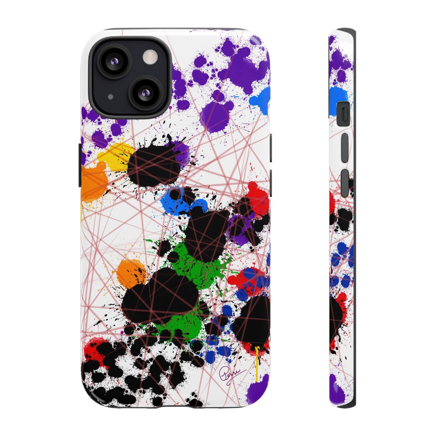 Color Connection - Arty Tough Case iPhone