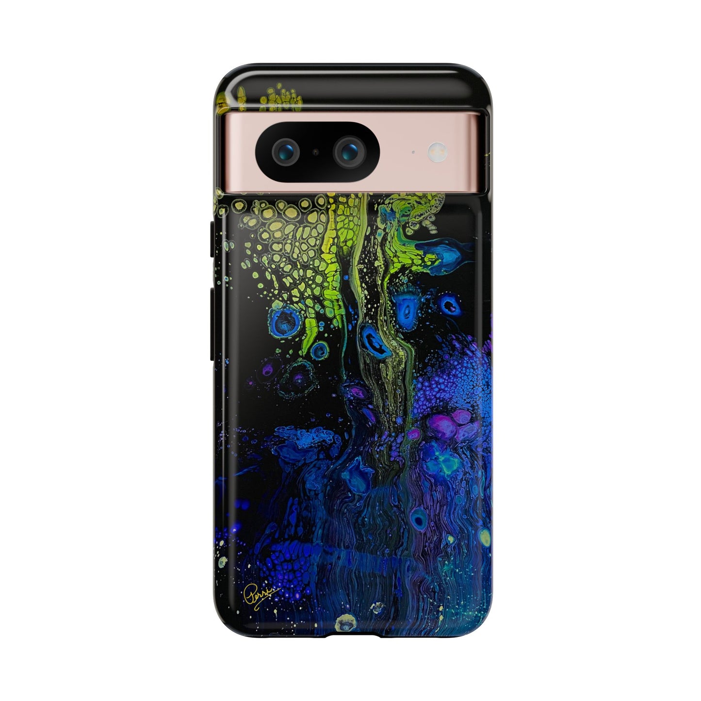 Day Glow Giraffe - Arty Tough Case iPhone
