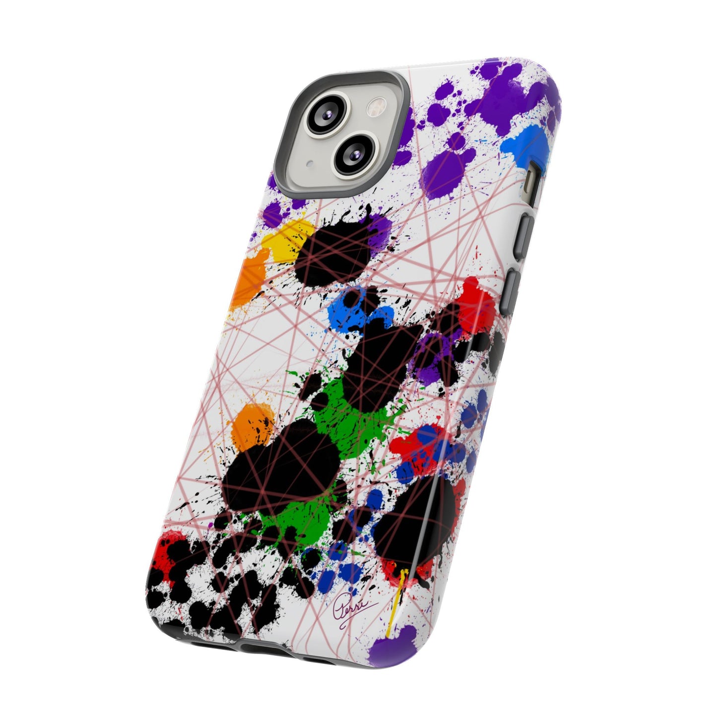 Color Connection - Arty Tough Case iPhone