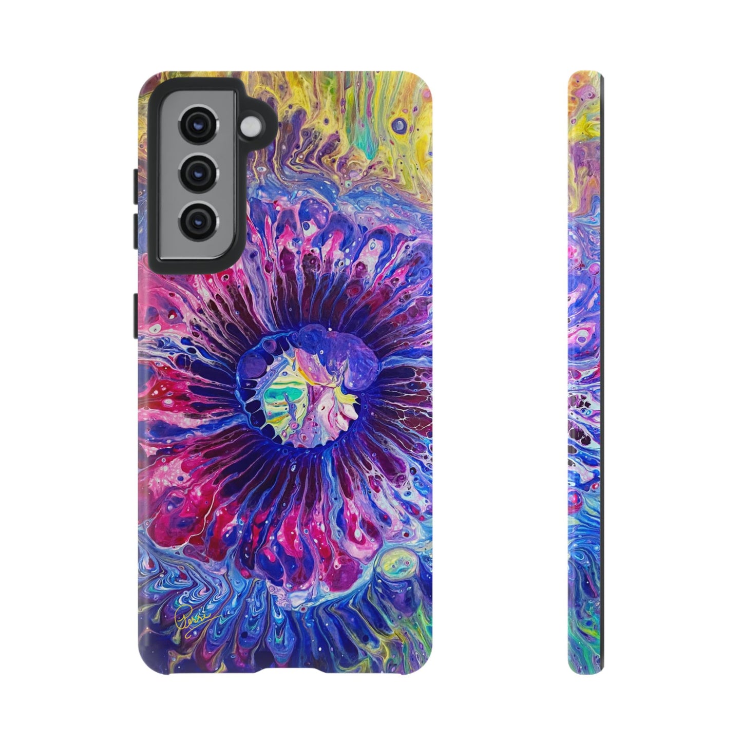Psychedelia Flower - Arty Tough Case iPhone