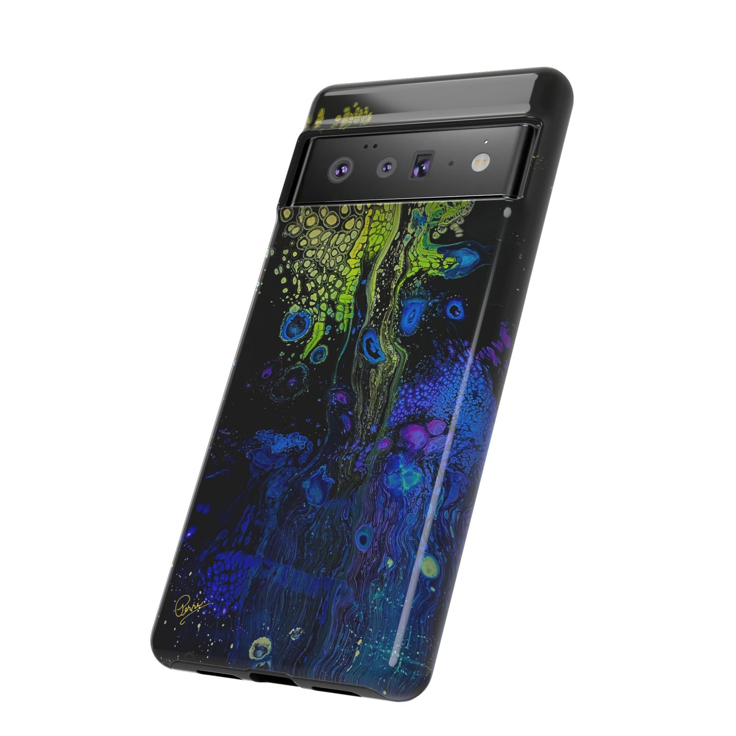 Day Glow Giraffe - Arty Tough Case iPhone