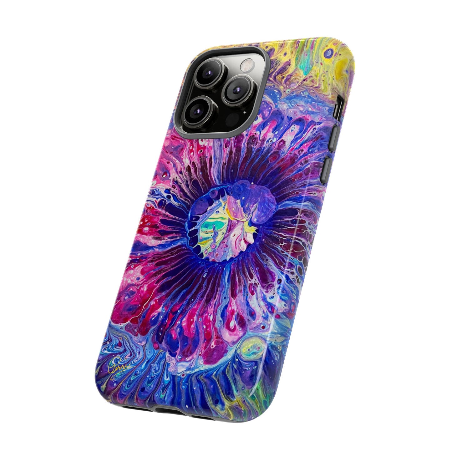 Psychedelia Flower - Arty Tough Case iPhone