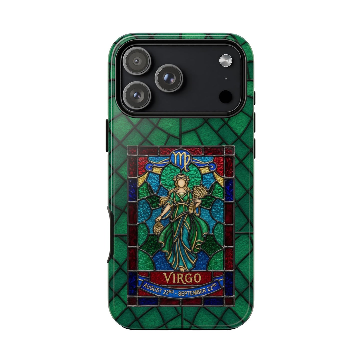 Virgo Zodiac Stained - Arty Phone Case