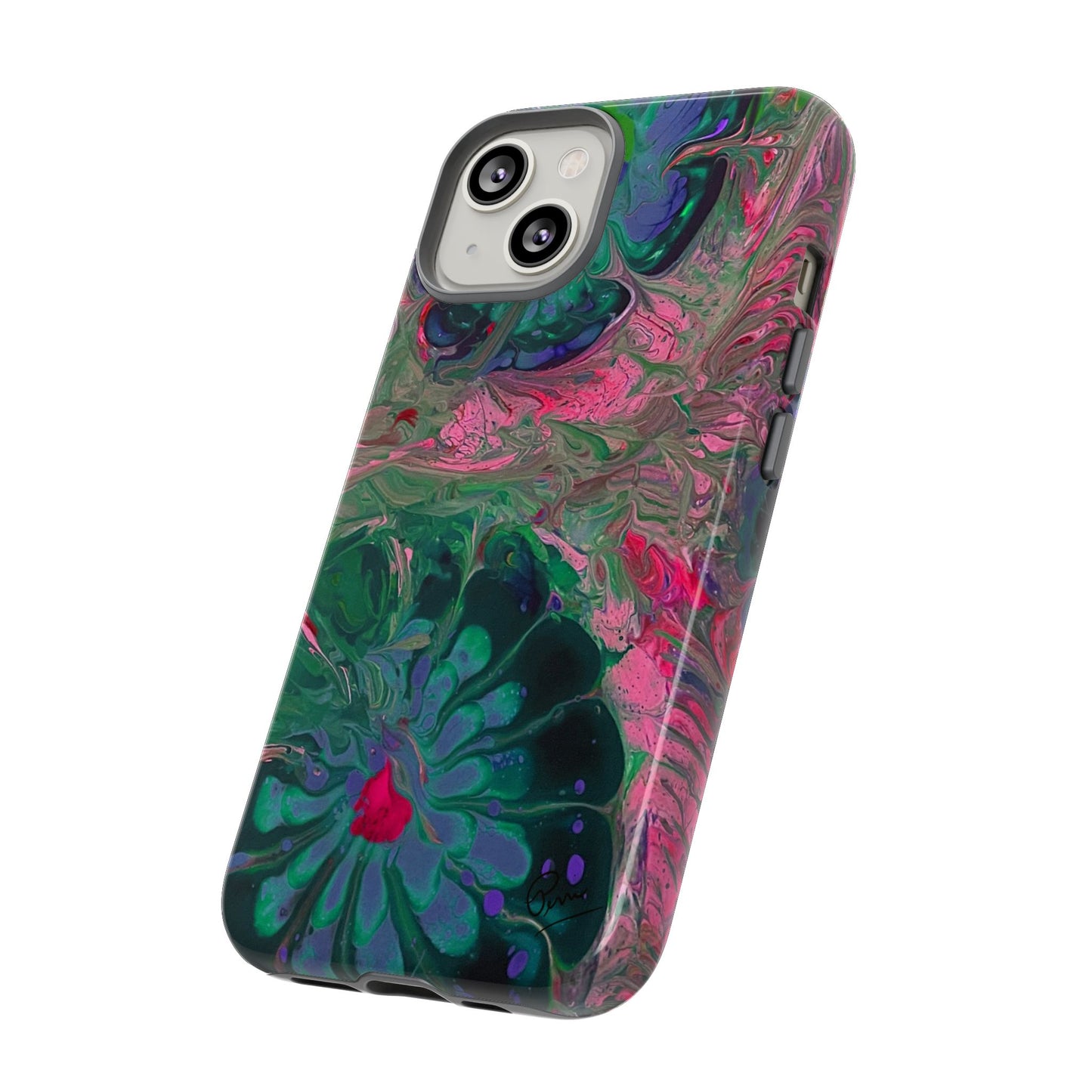 Pink Garden - Arty Tough Case iPhone