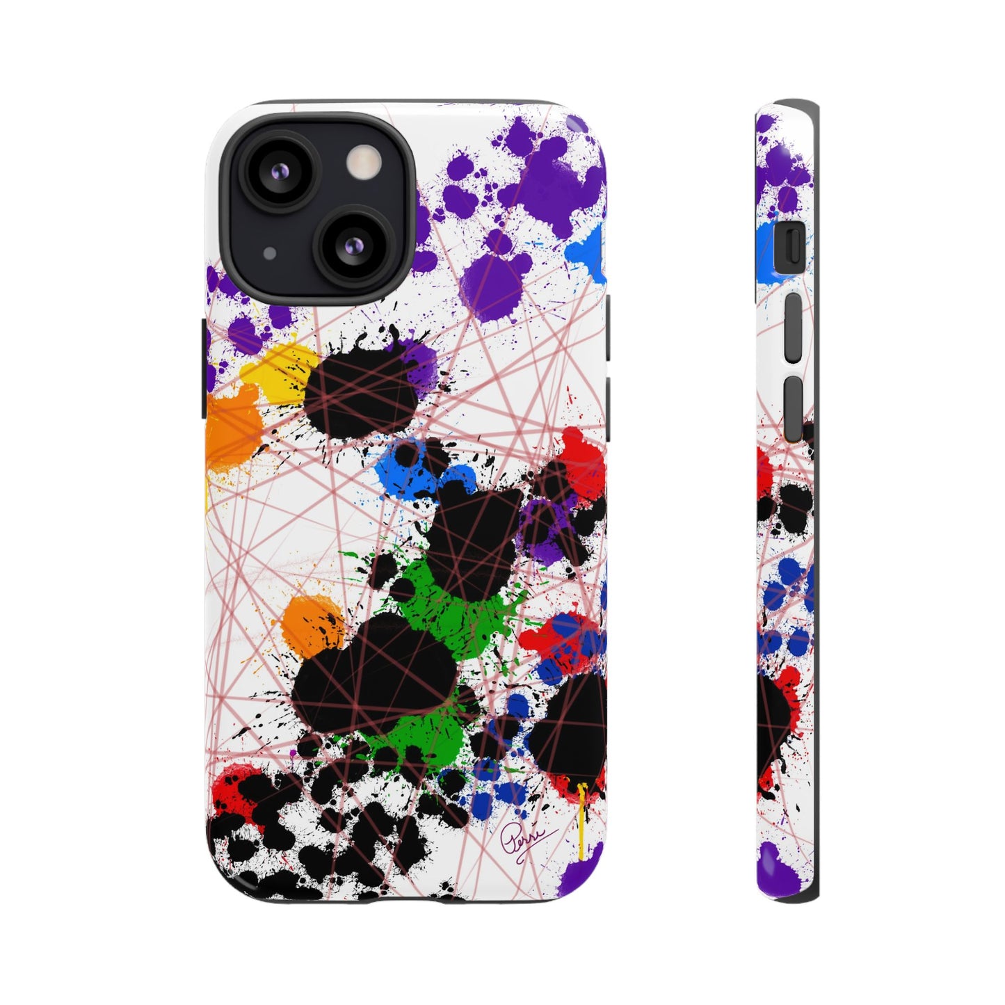 Color Connection - Arty Tough Case iPhone