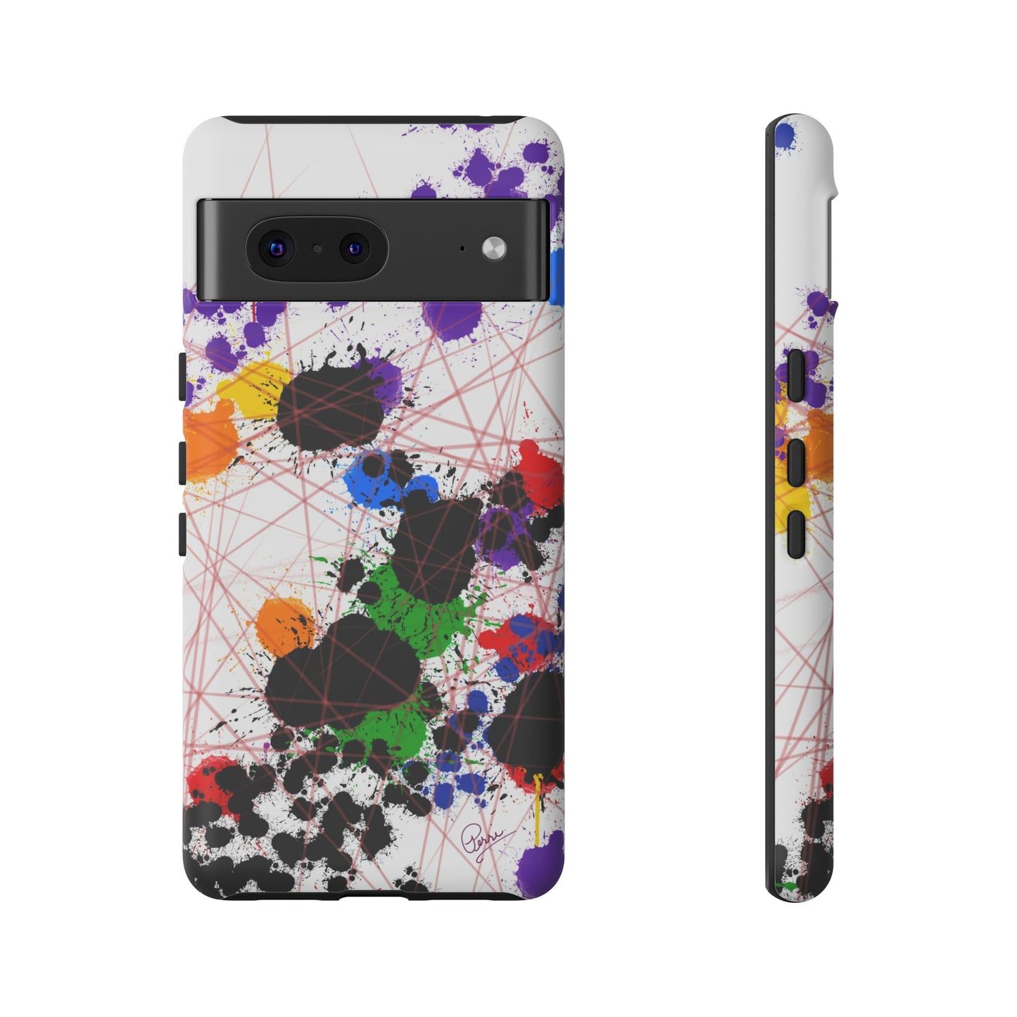 Color Connection - Arty Tough Case iPhone