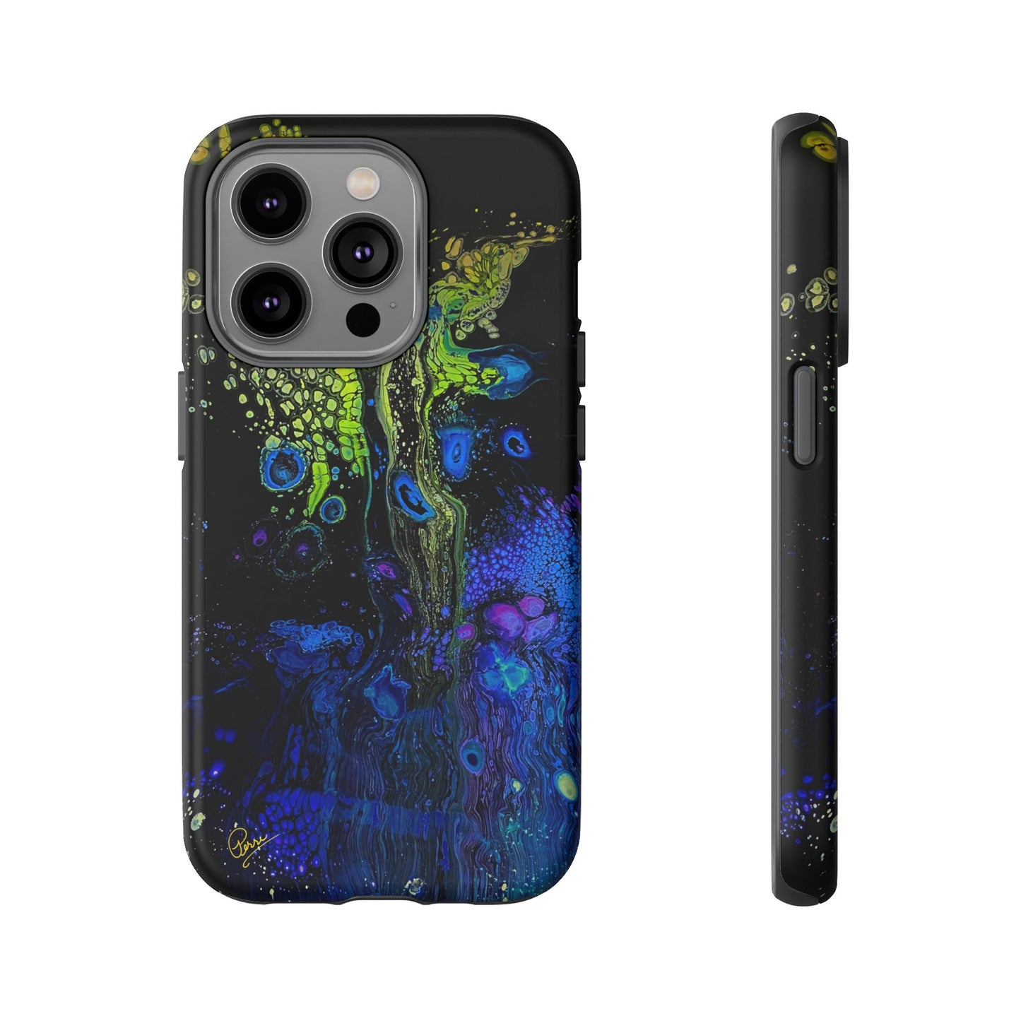 Day Glow Giraffe - Arty Tough Case iPhone