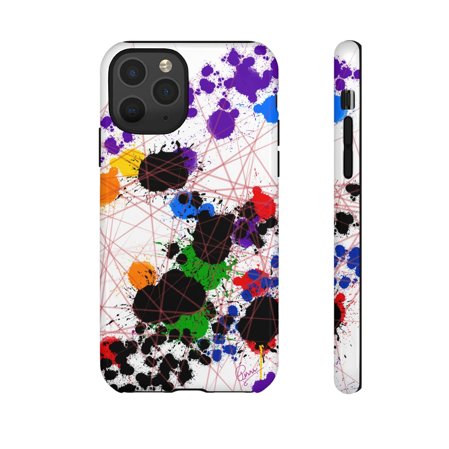 Color Connection - Arty Tough Case iPhone