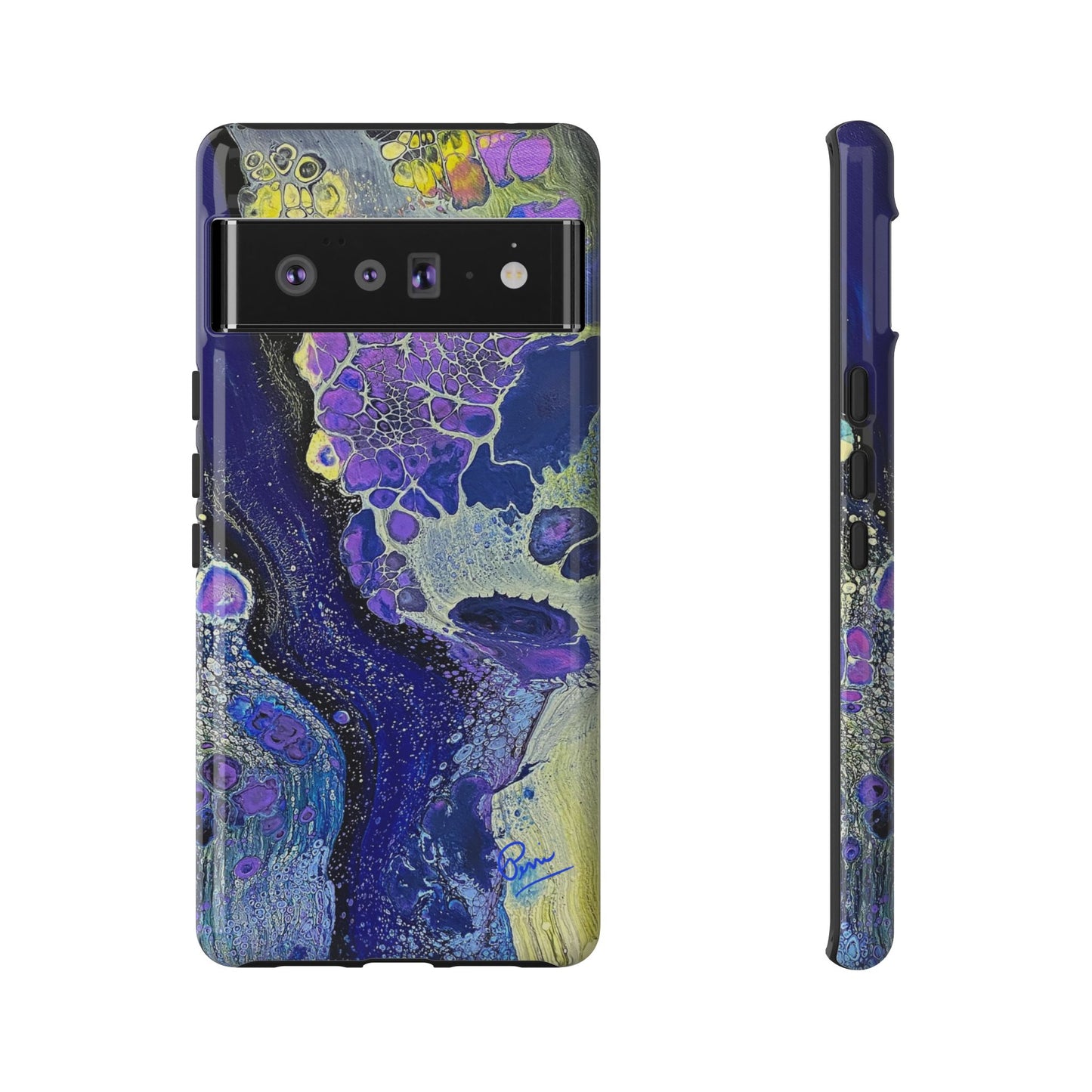 "Moon Flower" Arty Tough Case iPhone