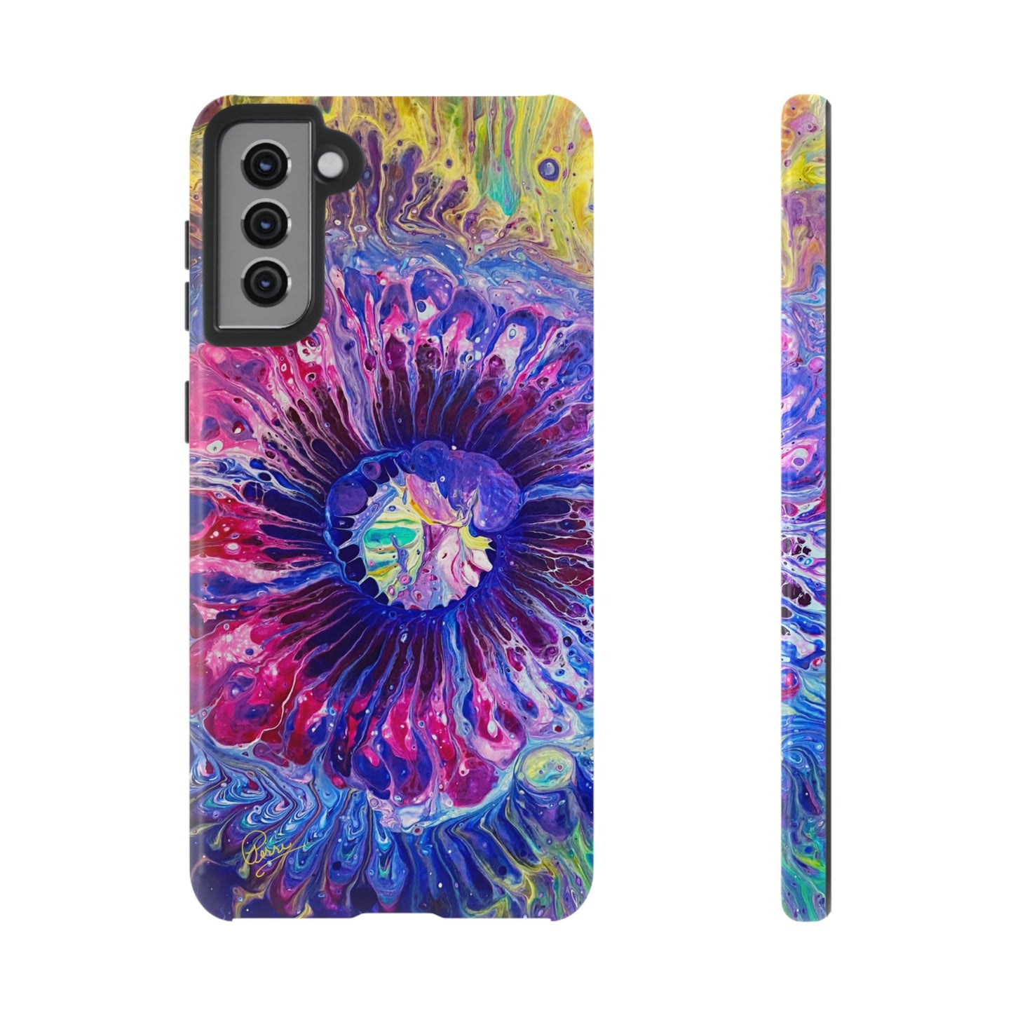 Psychedelia Flower - Arty Tough Case iPhone