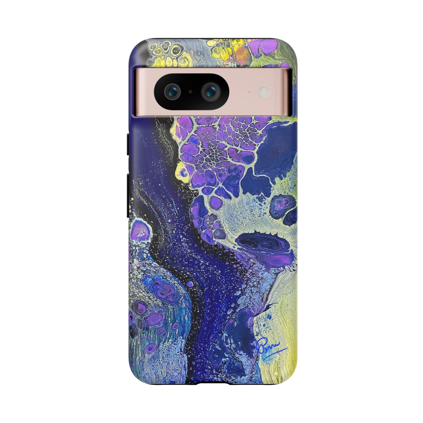 "Moon Flower" Arty Tough Case iPhone