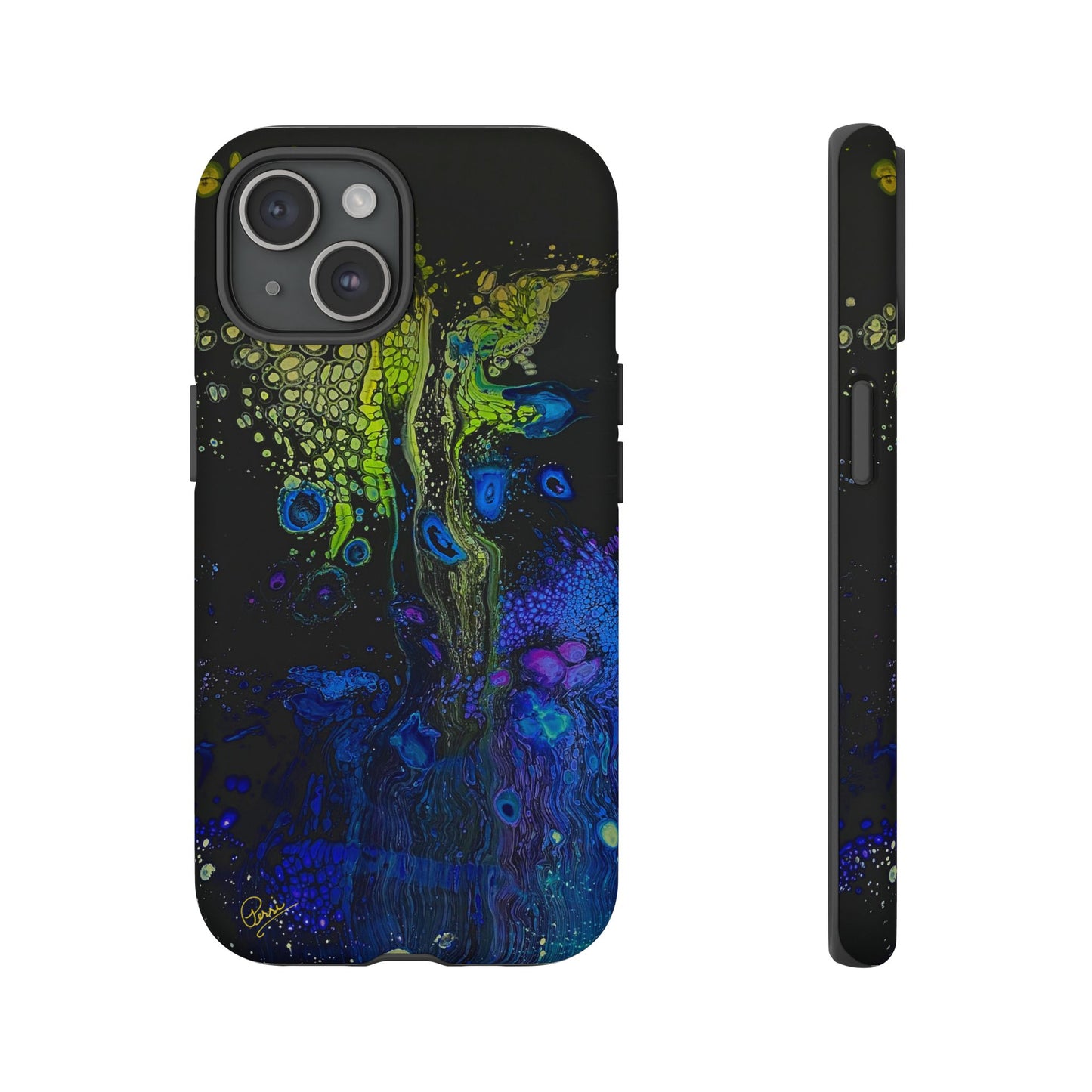 Day Glow Giraffe - Arty Tough Case iPhone