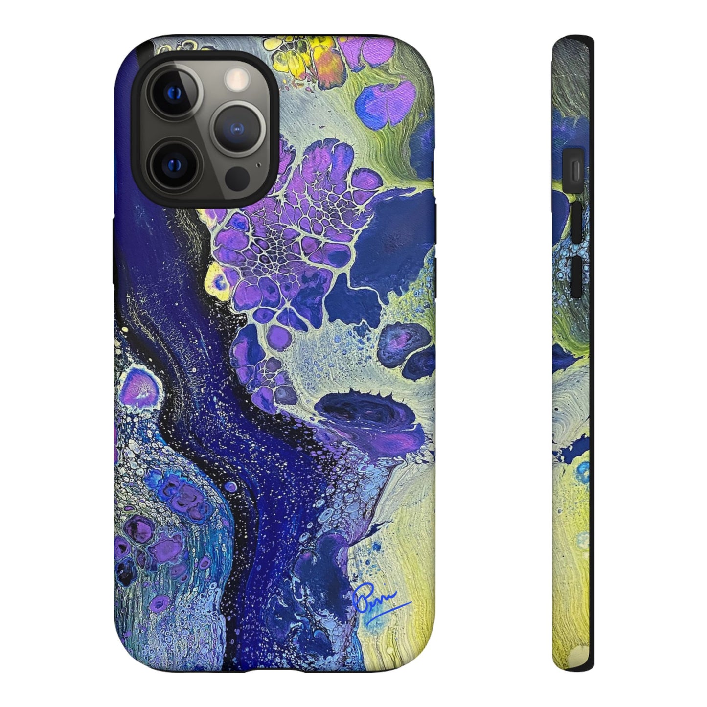 "Moon Flower" Arty Tough Case iPhone