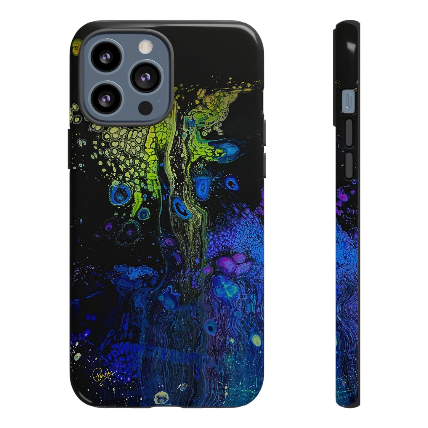 Day Glow Giraffe - Arty Tough Case iPhone