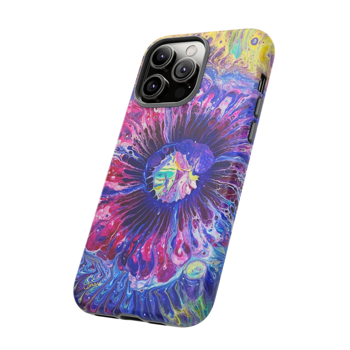 Psychedelia Flower - Arty Tough Case iPhone