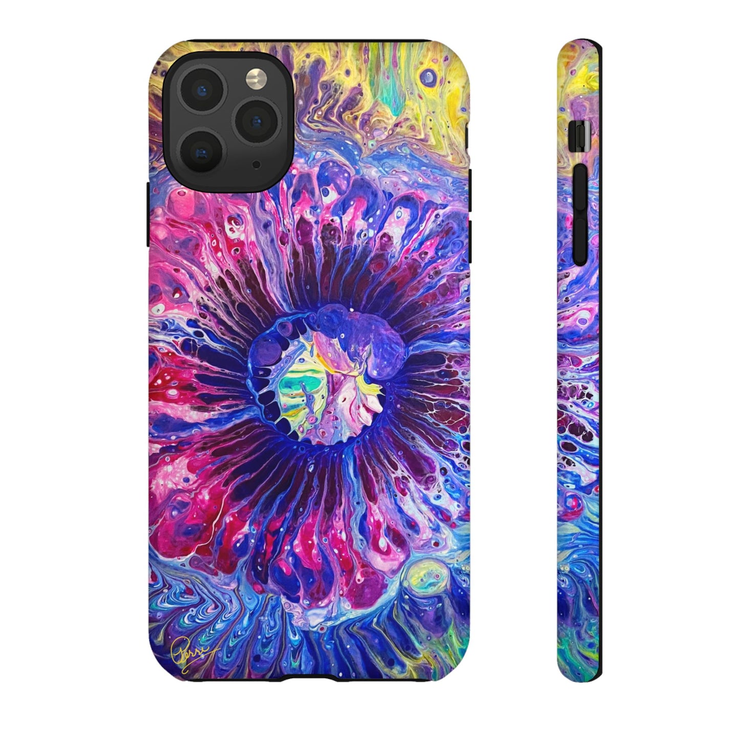 Psychedelia Flower - Arty Tough Case iPhone