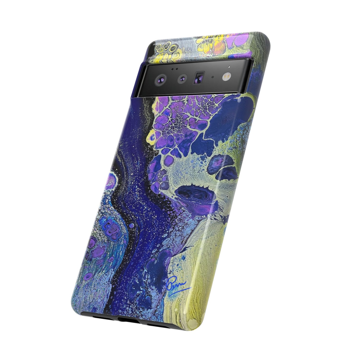 "Moon Flower" Arty Tough Case iPhone