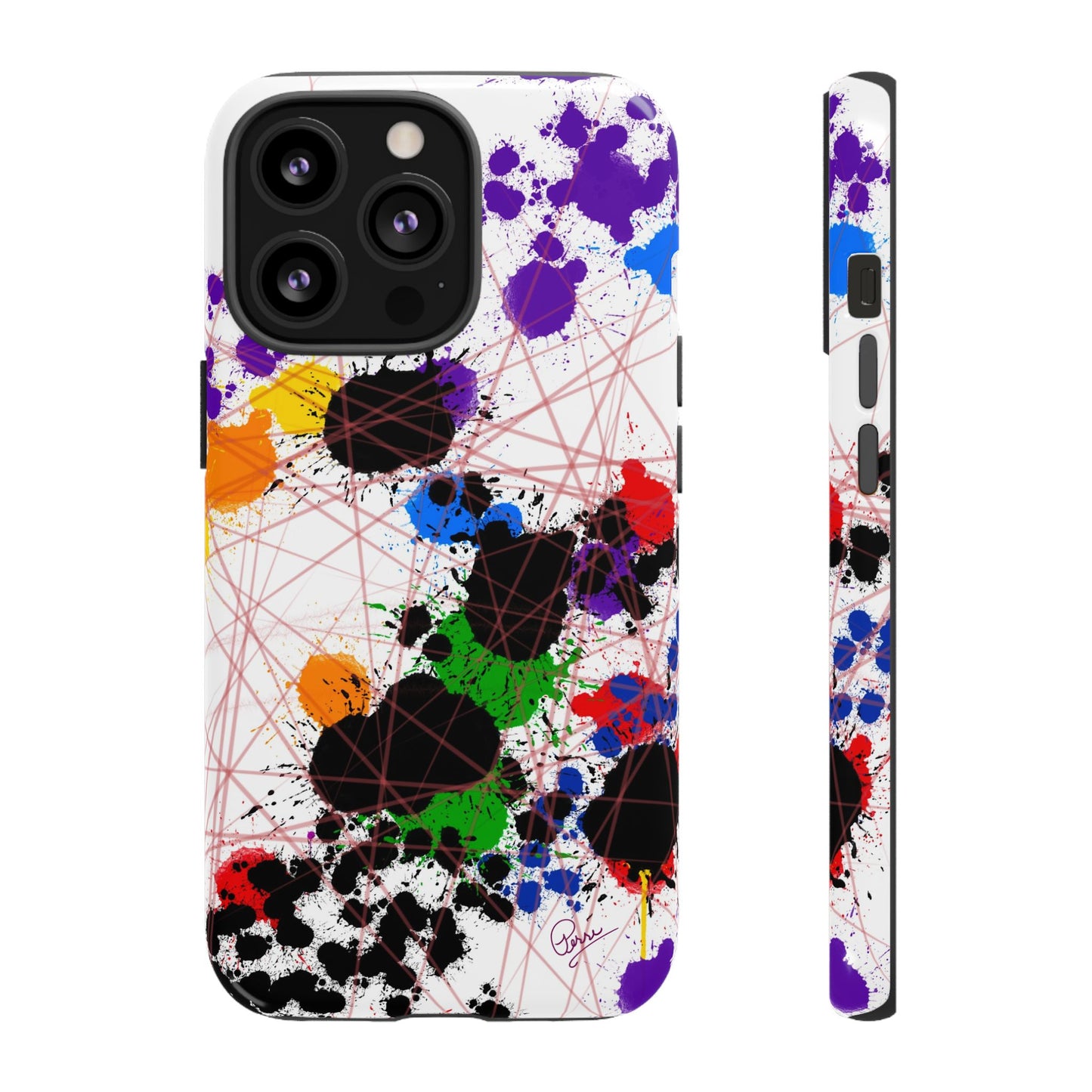 Color Connection - Arty Tough Case iPhone