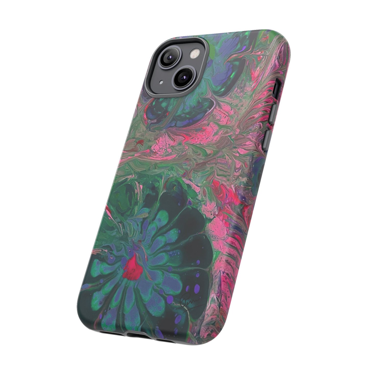 Pink Garden - Arty Tough Case iPhone