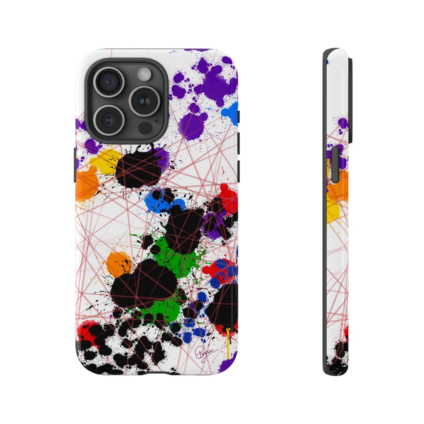 Color Connection - Arty Tough Case iPhone