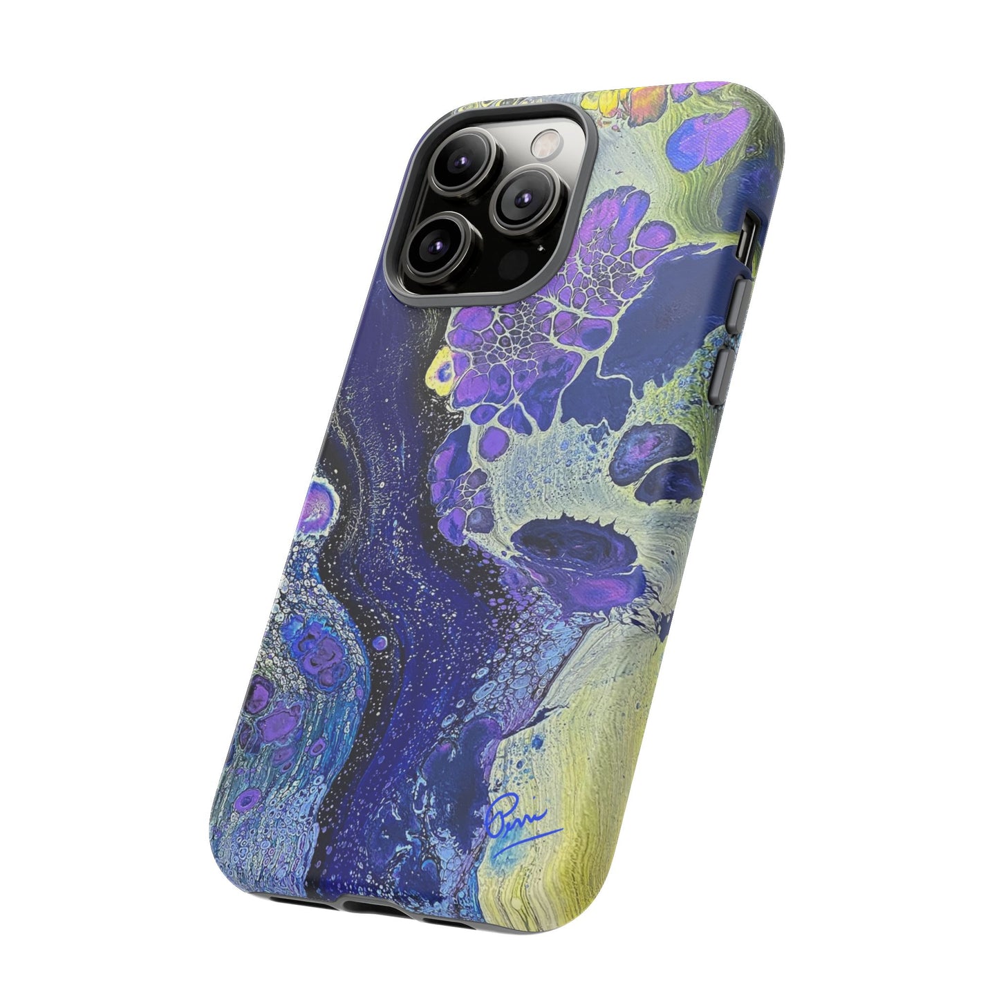 "Moon Flower" Arty Tough Case iPhone