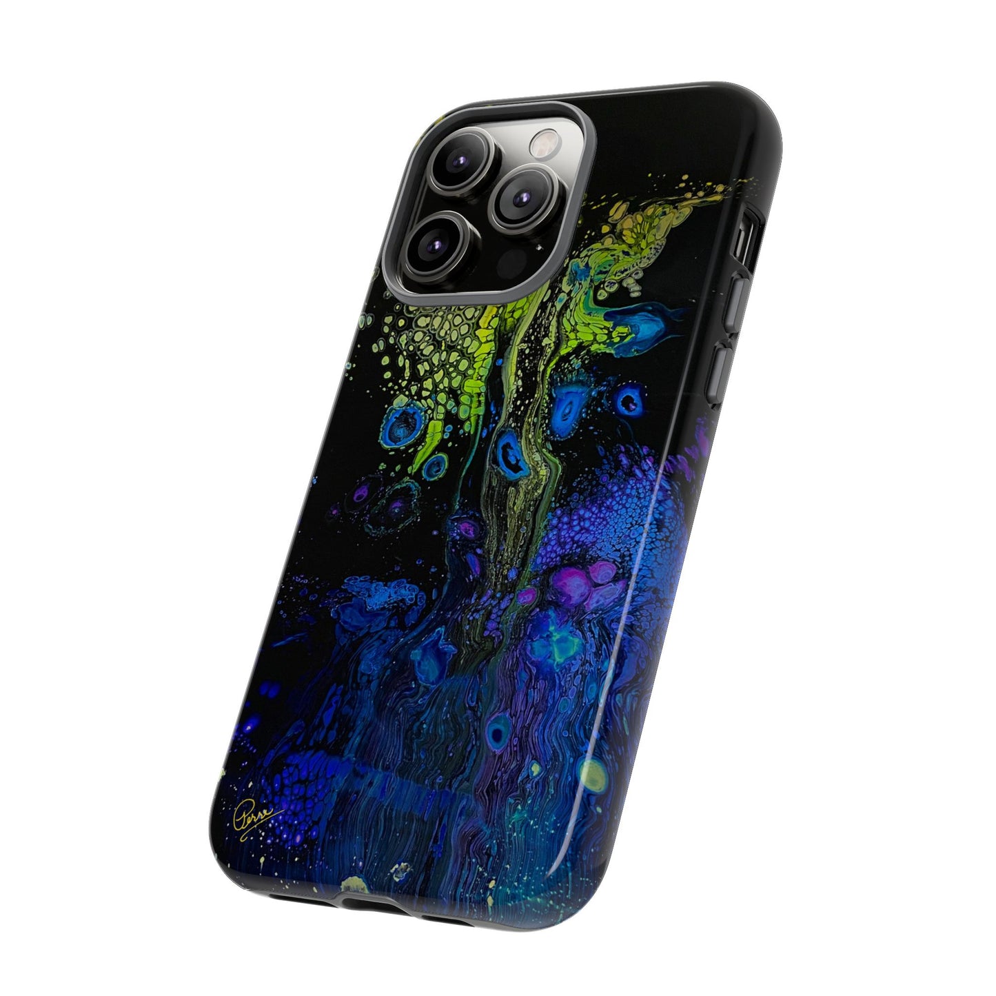 Day Glow Giraffe - Arty Tough Case iPhone