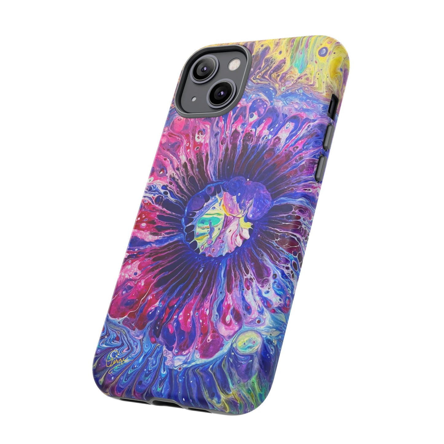 Psychedelia Flower - Arty Tough Case iPhone