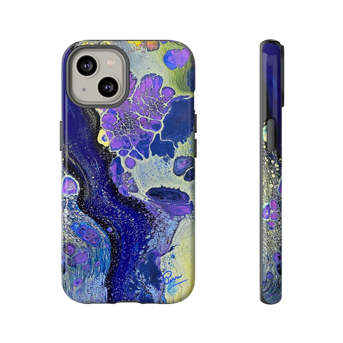 "Moon Flower" Arty Tough Case iPhone