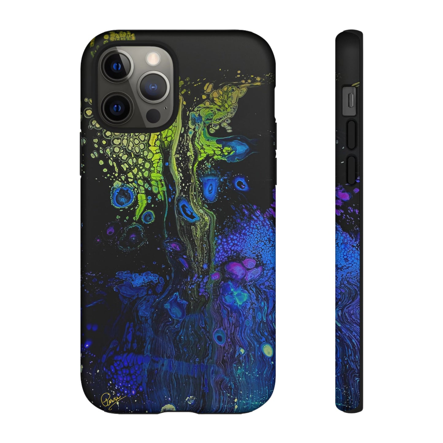 Day Glow Giraffe - Arty Tough Case iPhone