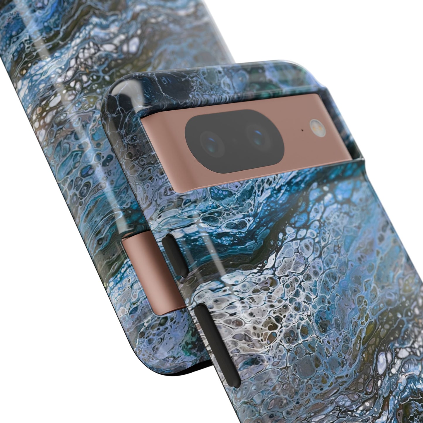 Blue Waves - Arty Tough Case iPhone