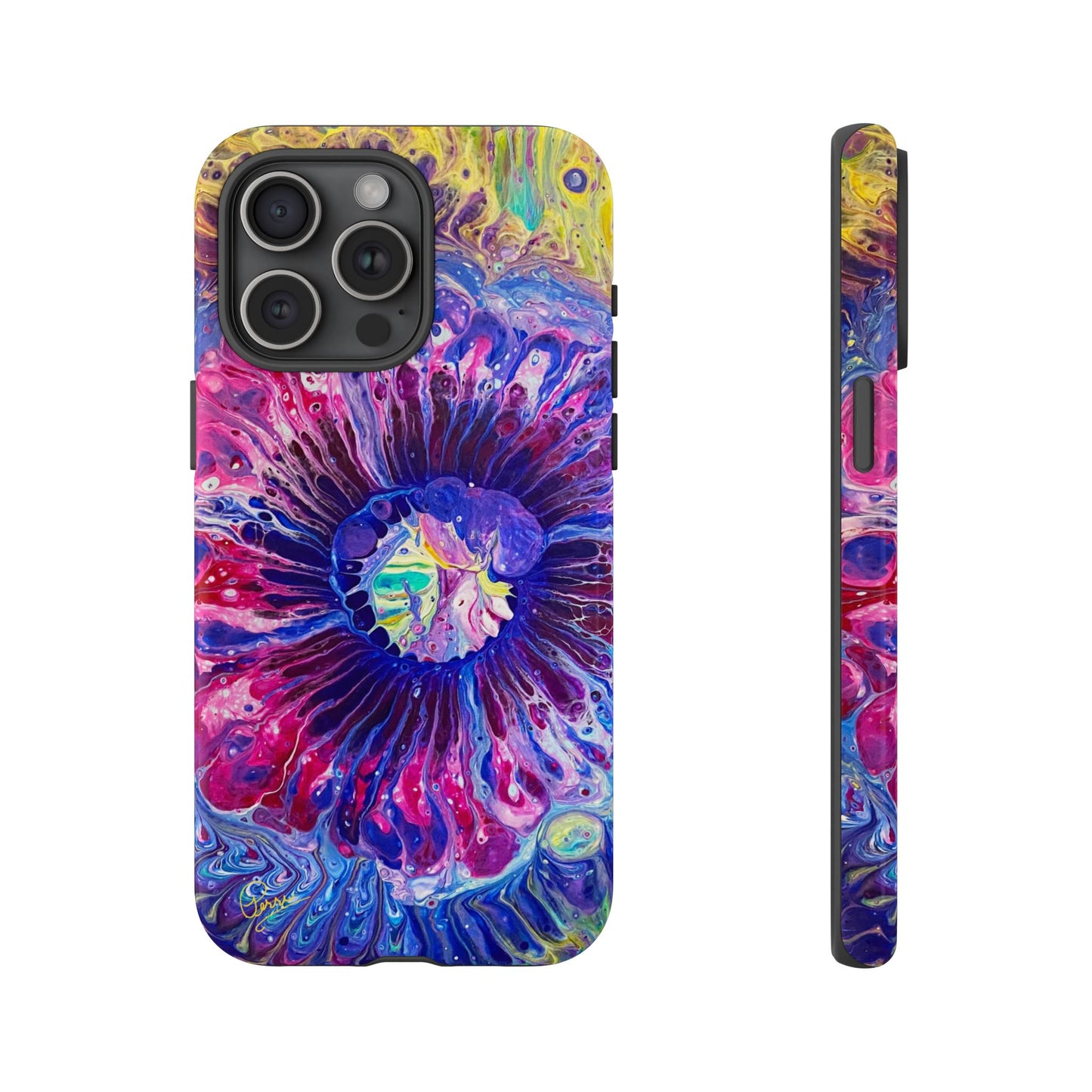 Psychedelia Flower - Arty Tough Case iPhone