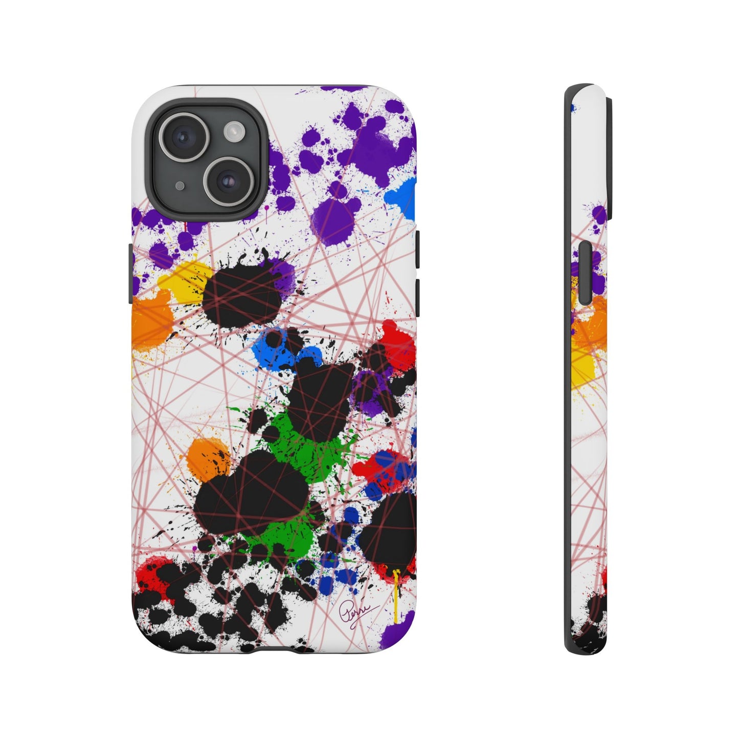 Color Connection - Arty Tough Case iPhone