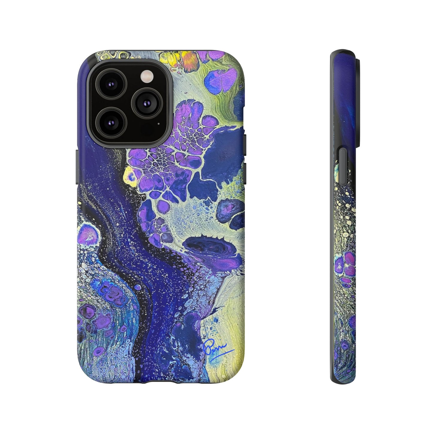 "Moon Flower" Arty Tough Case iPhone