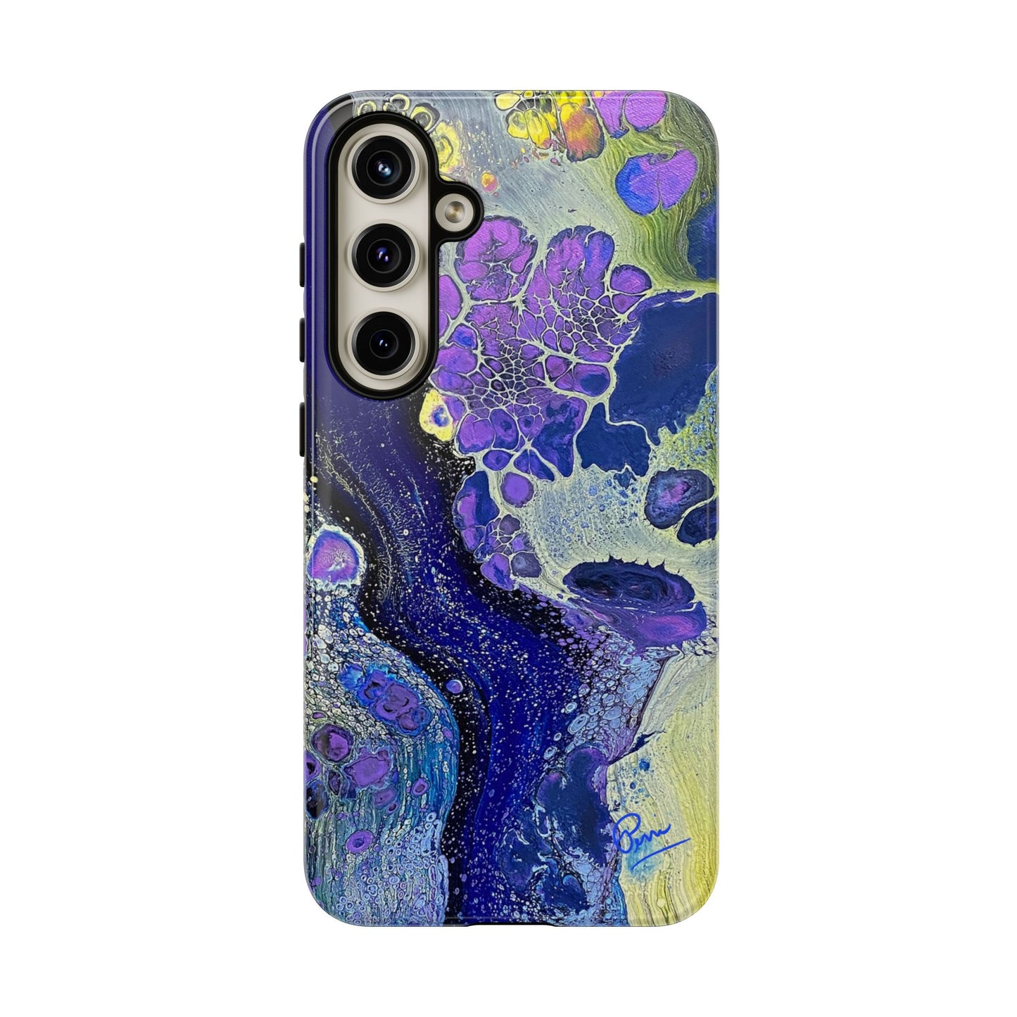 "Moon Flower" Arty Tough Case iPhone