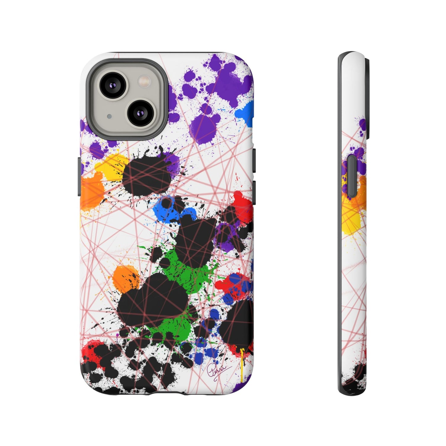 Color Connection - Arty Tough Case iPhone