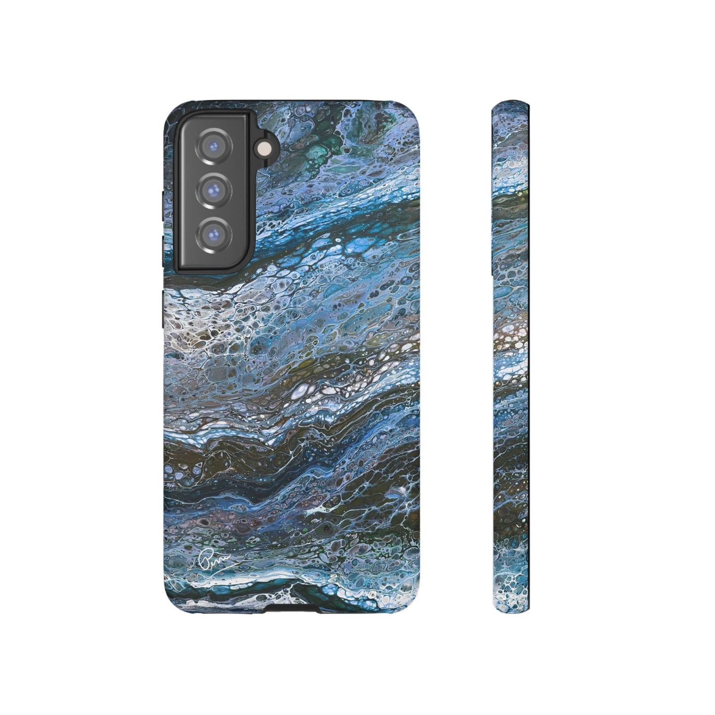 Blue Waves - Arty Tough Case iPhone