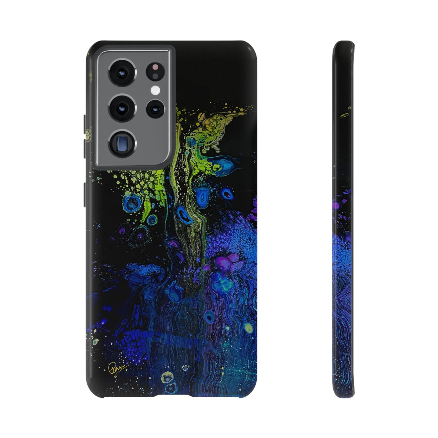 Day Glow Giraffe - Arty Tough Case